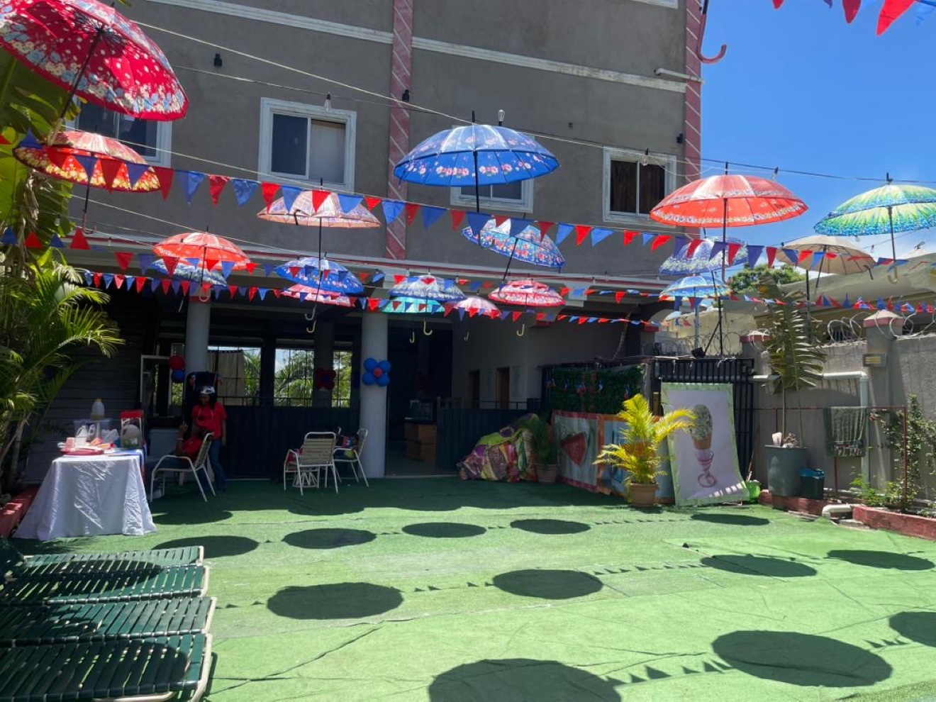 Courtyard Umbrellas
