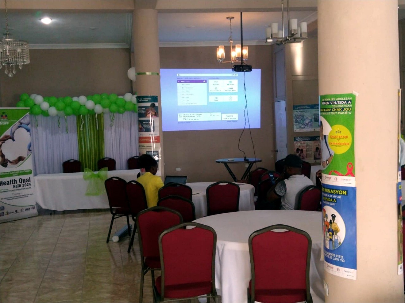 Conference setup