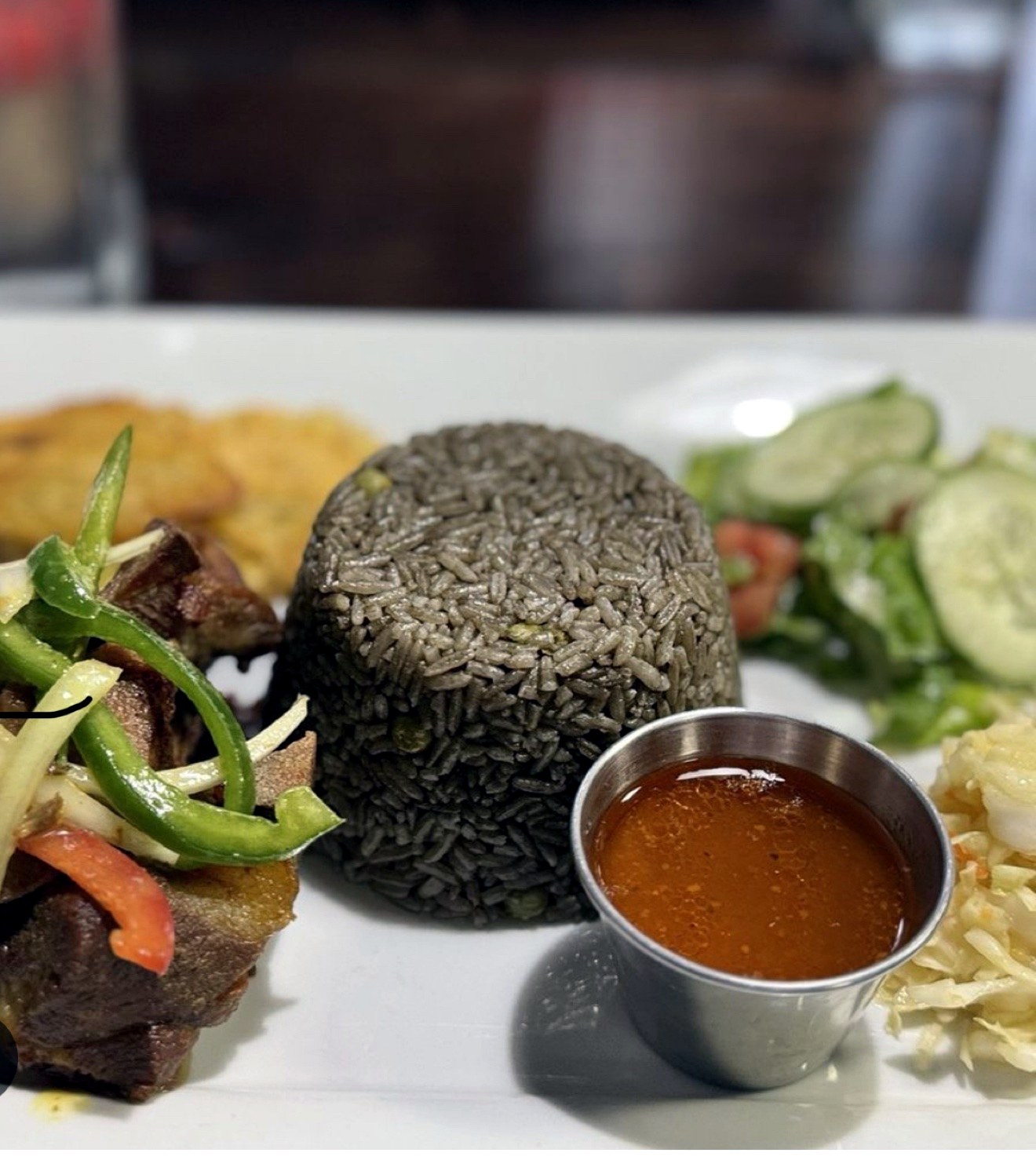 Riz aux champignons noirs
