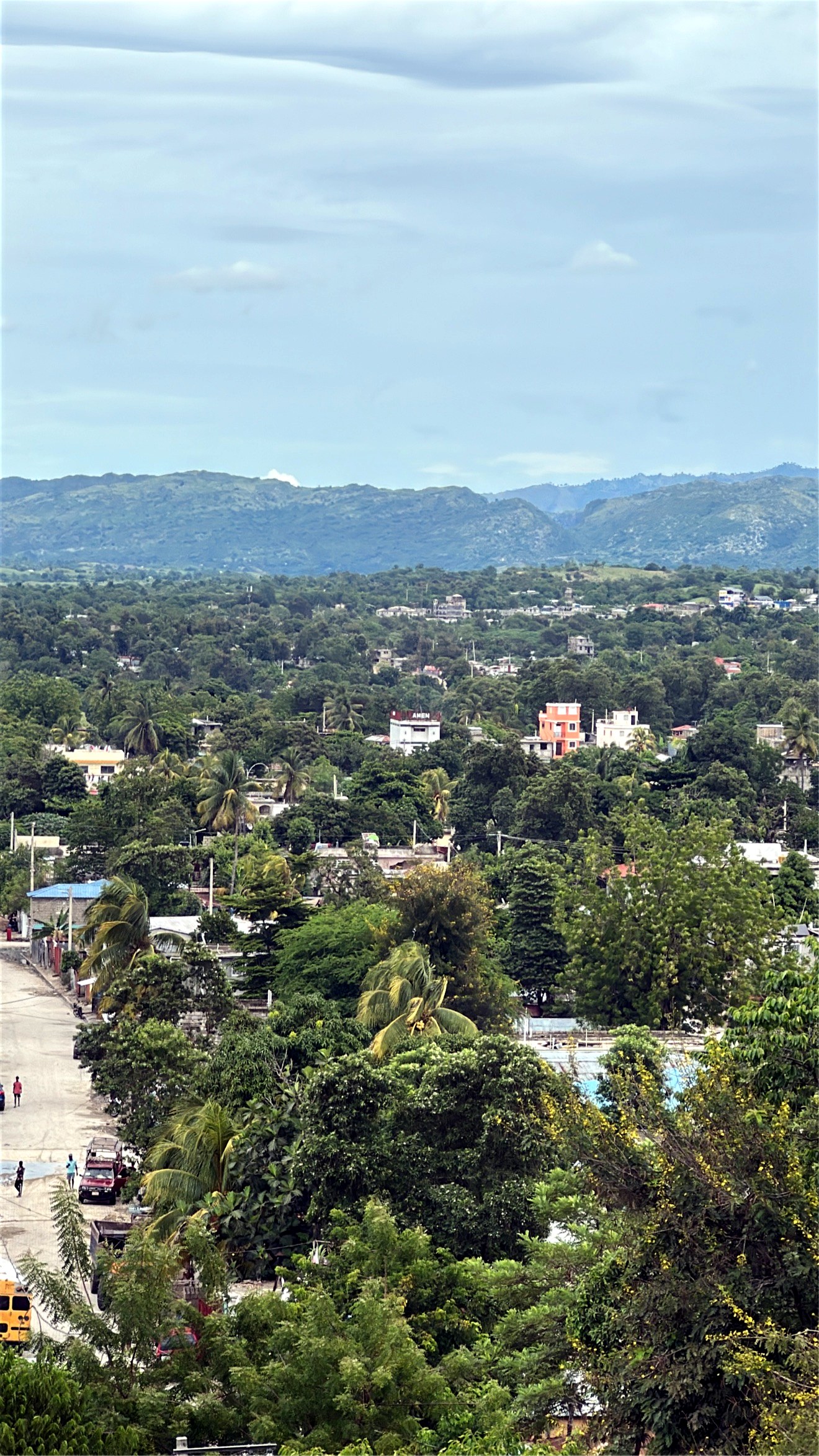 Vue sur la vallée